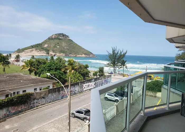 Flat Vista Mar Na Praia Da Macumba Rio de Janeiro